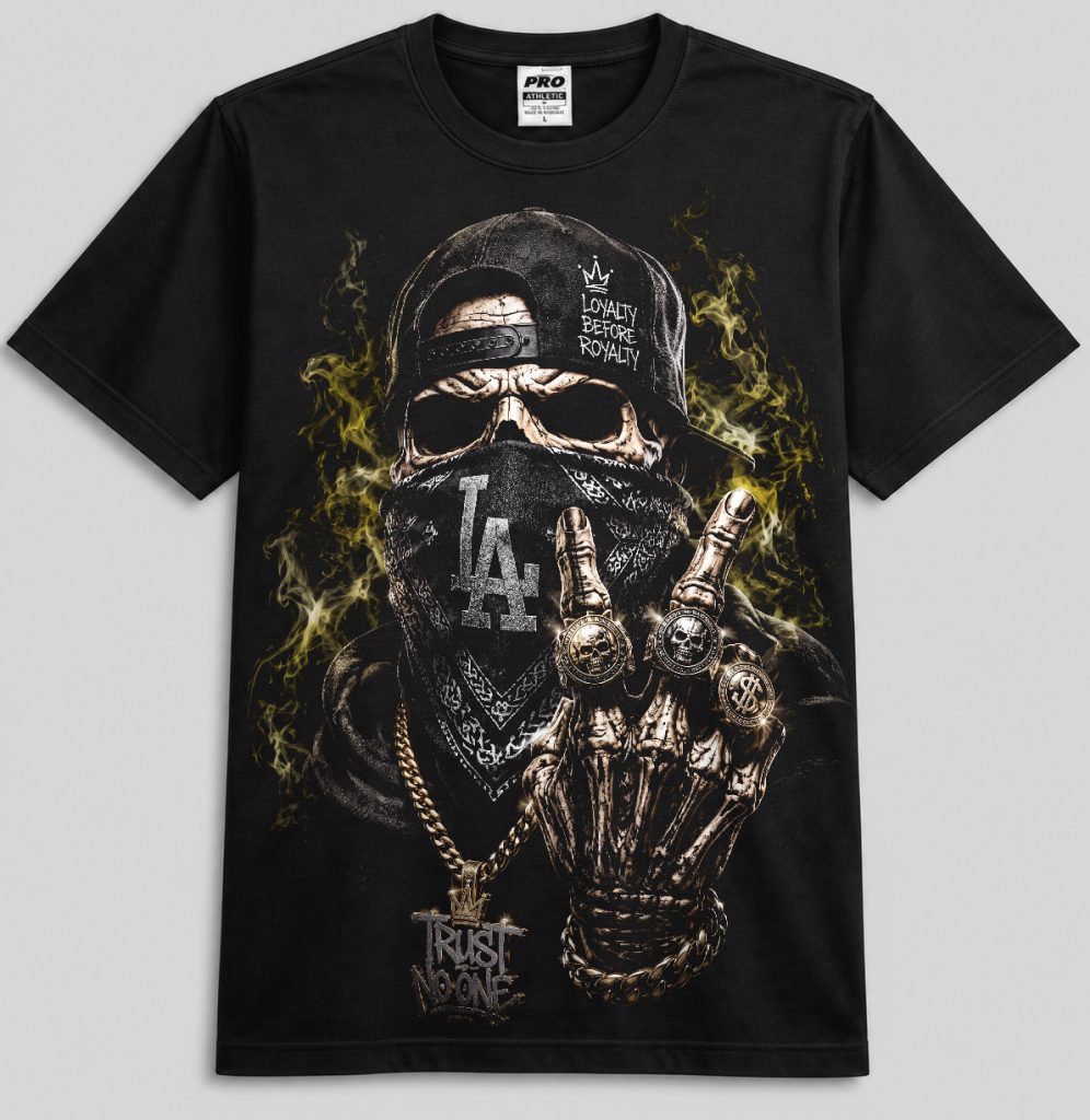 Los Angeles — Black Bandana Skull