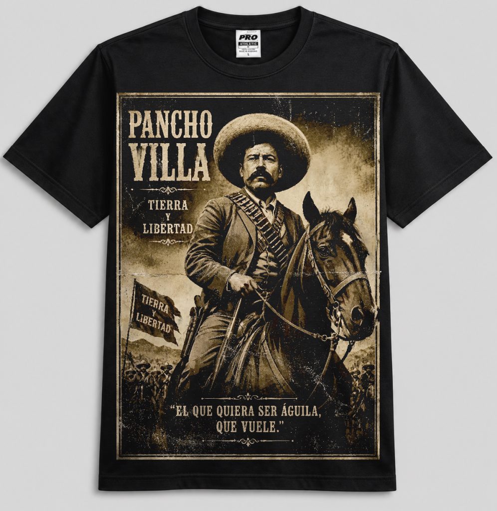 Pancho Villa — Vintage Revolutionary Portrait
