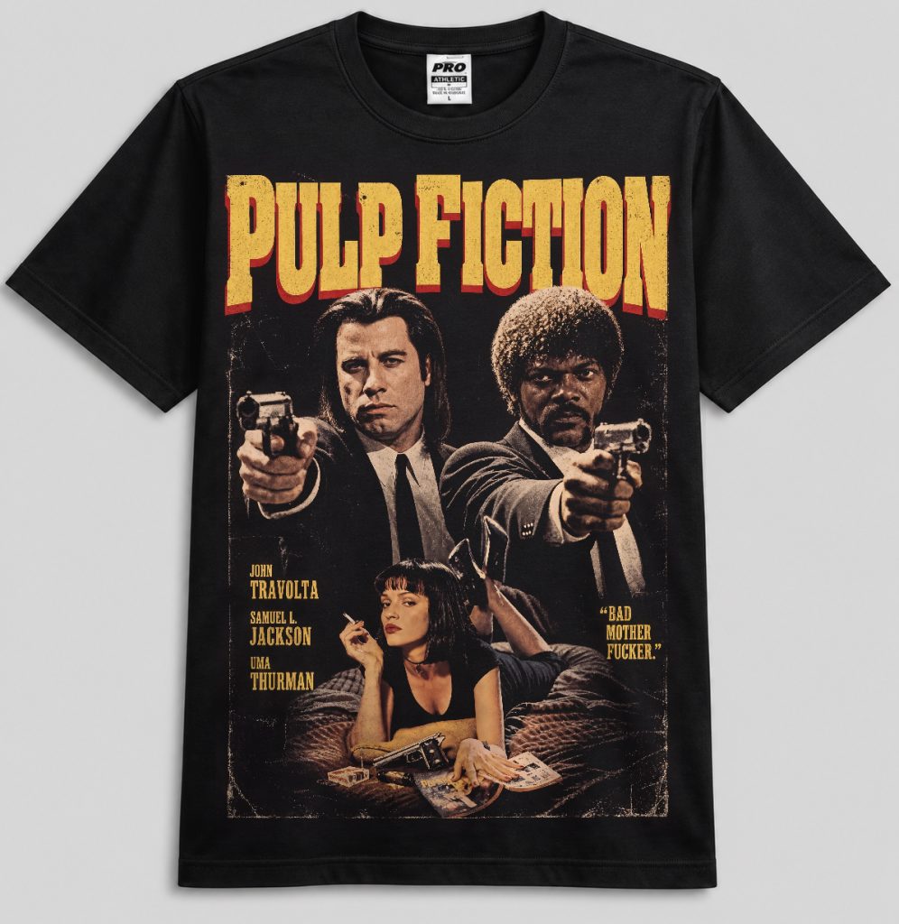 Pulp Fiction — Classic Movie Collage