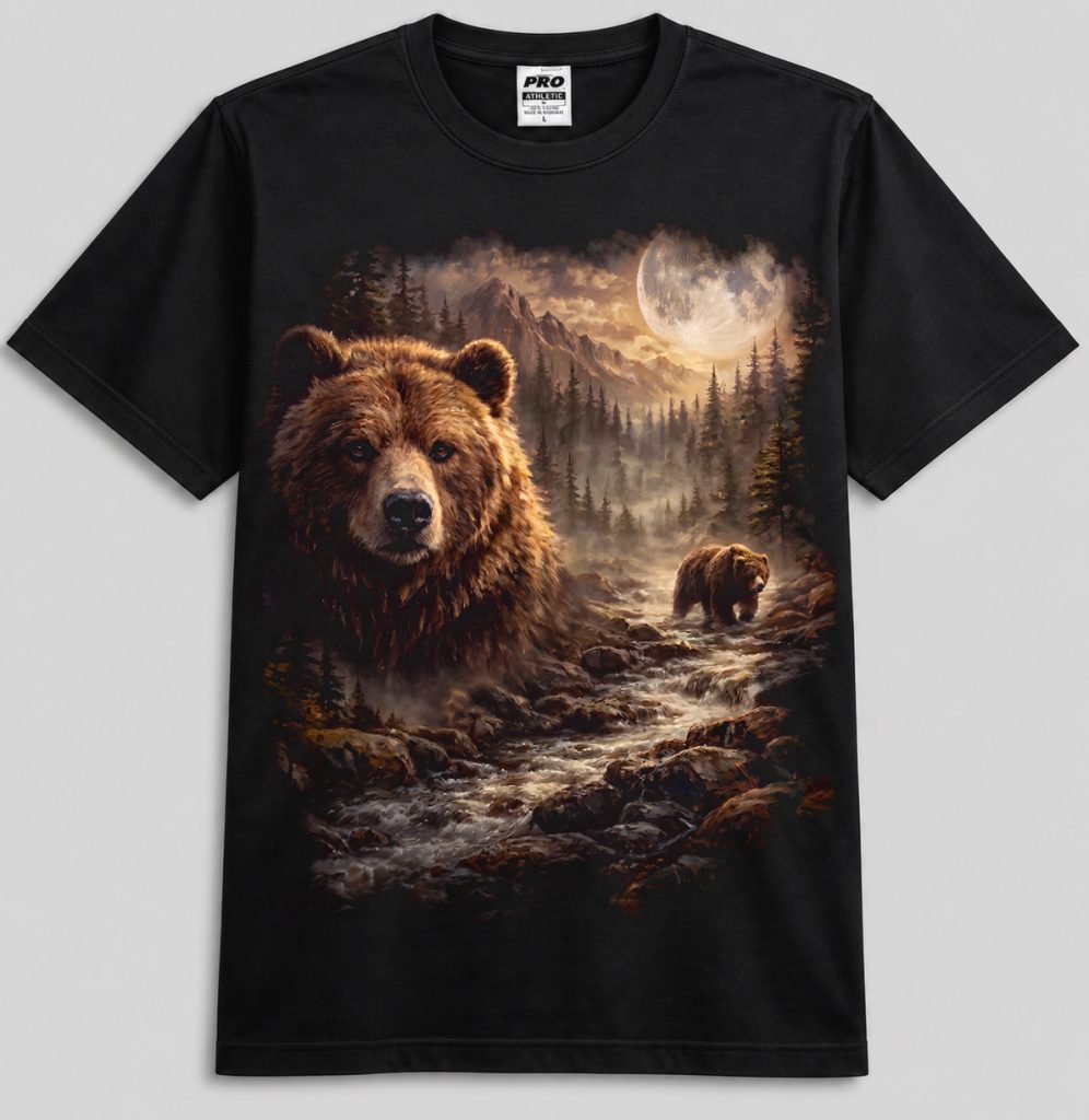 Wild Bear — Moonlit Wilderness