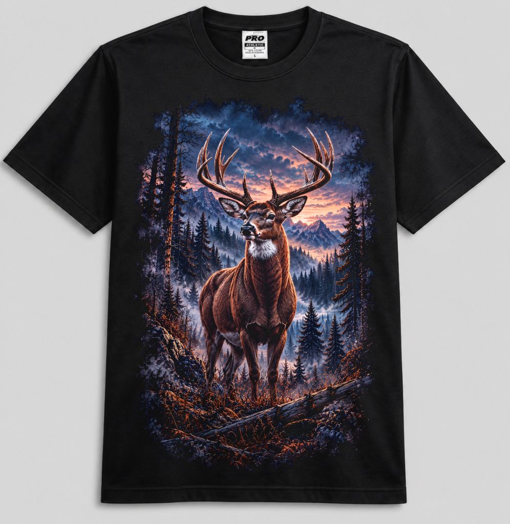 Wild Deer — Moonlit Forest
