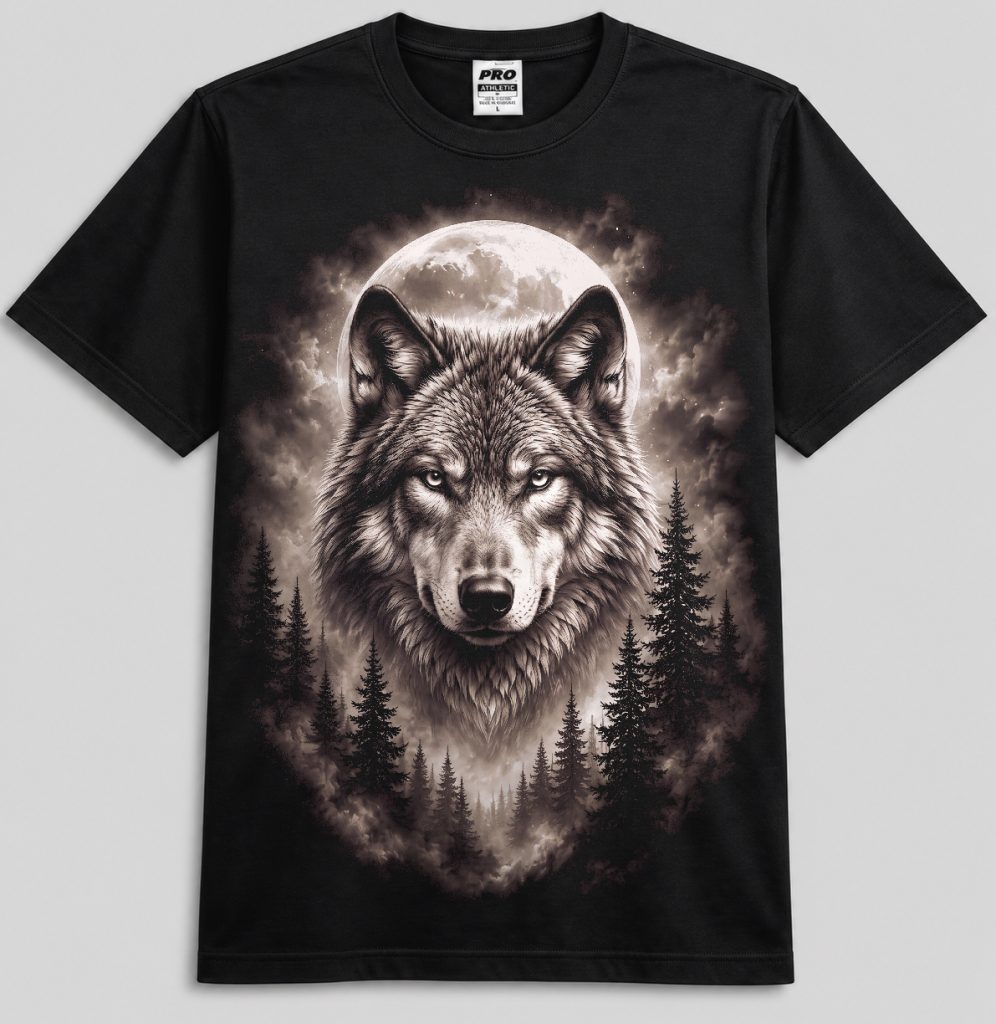 Wolf — Moonlit Wilderness